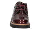Pitillos chaussures à lacets bordeaux