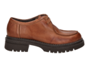 Pitillos lace shoes cognac