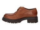 Pitillos lace shoes cognac