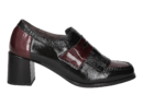 Pitillos boots with heel bordeaux