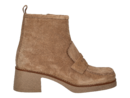Ctwlk bottes à talon beige