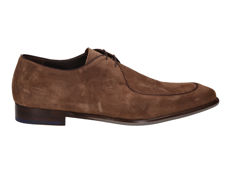 Floris Van Bommel Veterschoenen Cognac