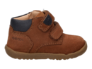 Geox chaussures à velcro cognac