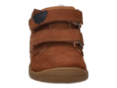 Geox chaussures à velcro cognac