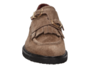 Fred De La Bretoniere mocassin taupe