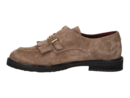 Fred De La Bretoniere mocassin taupe