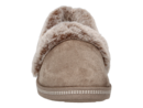 Skechers pantoffel taupe