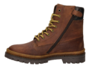 Hip bottines cognac