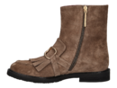 Fred De La Bretoniere bottines taupe