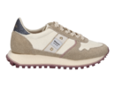 Blauer baskets beige
