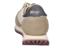 Blauer baskets beige