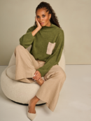 Ac By Annelien Coorevits trui kaki