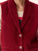 Leon & Harper gilets rouge
