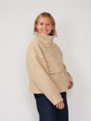 Black Rose jas beige