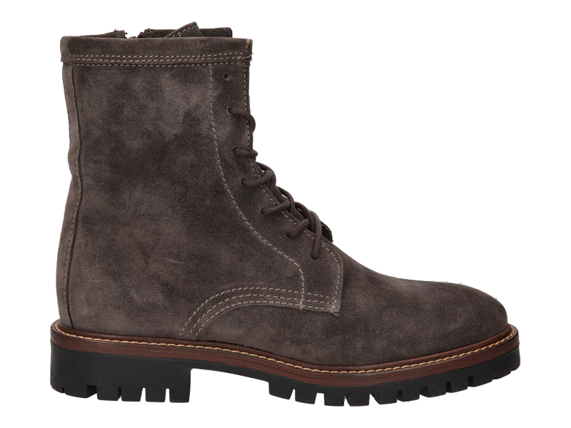 Alpe Boot With Heel Brown