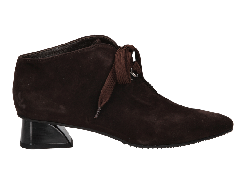 Brunate Boot With Heel Brown