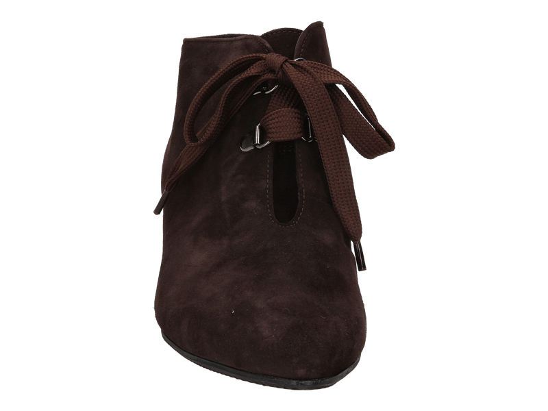 Brunate Boot With Heel Brown