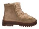 Hip bottines camel