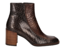 Pertini boots with heel brown