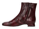Zinda bottines bordeaux