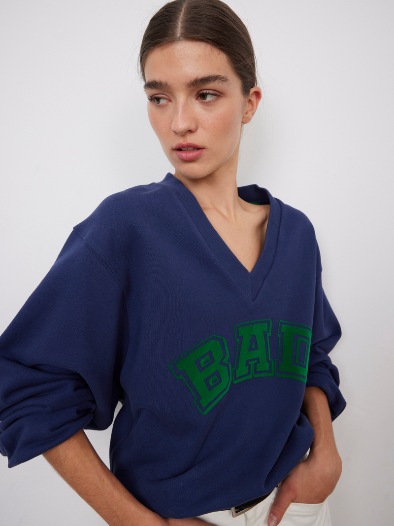 Bad Habits Sweaters Blauw