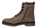 Hip bottines leopard