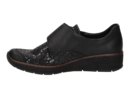 Rieker velcro zwart