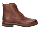 Clarks boots cognac