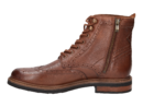 Clarks boots cognac