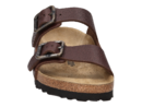 Birkenstock slipper bruin
