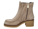 Weekend By Perdo Miralles boots met hak beige