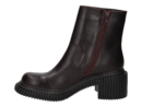 Camper boots with heel bordeaux