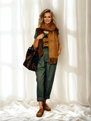 Leon & Harper gilet bruin