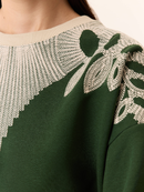 Leon & Harper sweatshirt green