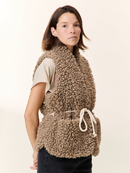 Leon & Harper bodywarmer taupe