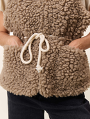 Leon & Harper bodywarmer taupe