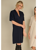 Ac By Annelien Coorevits jurk blauw