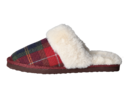 Barbour pantoffel rood
