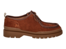 Kleman veterschoen cognac