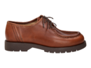Kleman veterschoen cognac