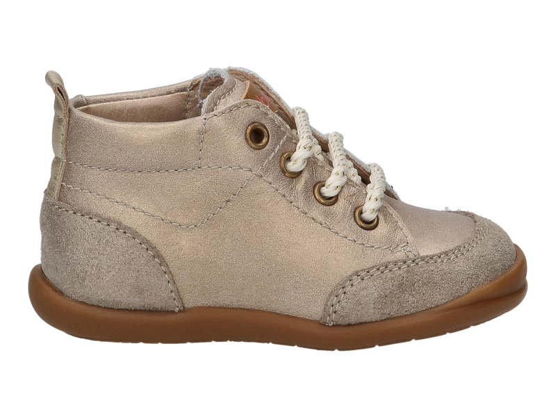 Beberlis Lace Shoes Gold