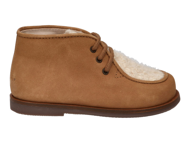 Beberlis Veterschoenen Cognac