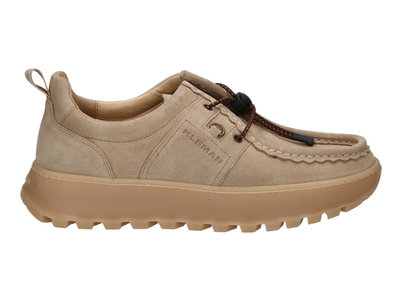 Kleman Chaussures à Lacets Beige