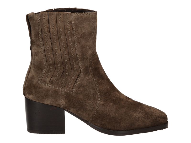 Janet & Janet Boot With Heel Taupe