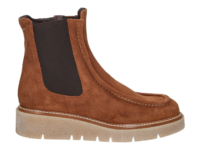 Weekend By Perdo Miralles Boots Cognac
