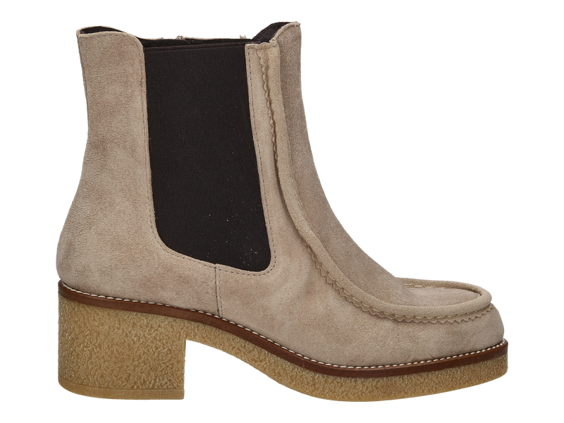 Weekend By Pedro Miralles Boot With Heel Beige