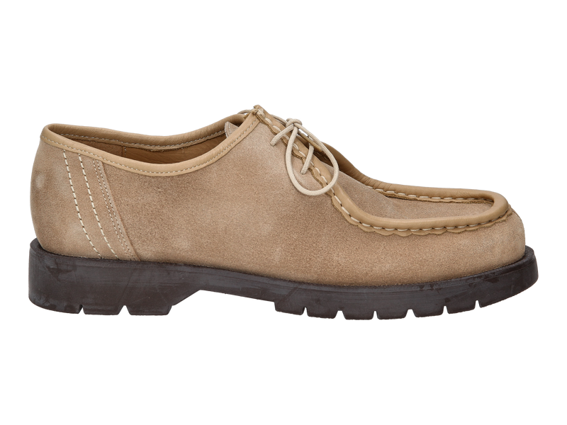 Kleman Veterschoenen Beige