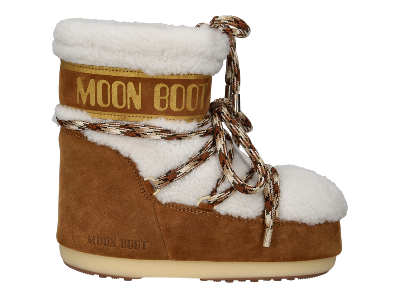 Moon Boot Bottes De Neige Cognac