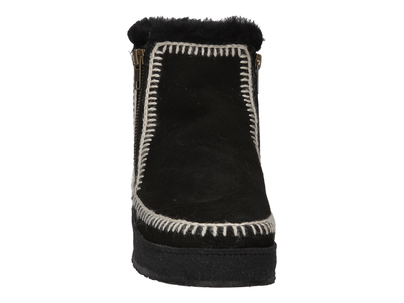 Laidback London Enkellaarzen Zwart