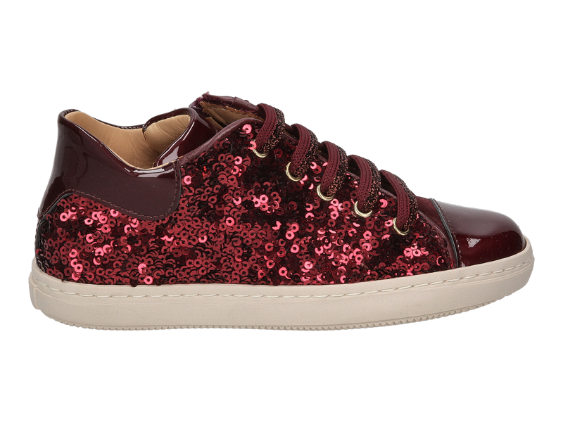 Zecchino D'oro Lace Shoes Bordeaux